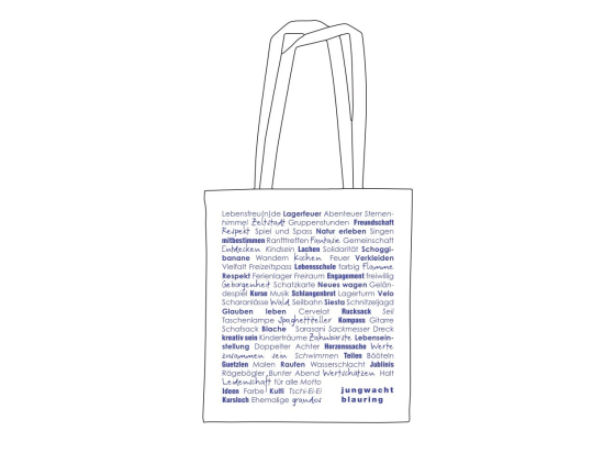 Jubla Tasche Wortwolken